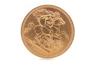 Lot 130 - AN ELIZABETH II GOLD SOVEREIGN DATED 1976