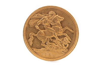 Lot 133 - A VICTORIA GOLD SOVEREIGN DATED 1894