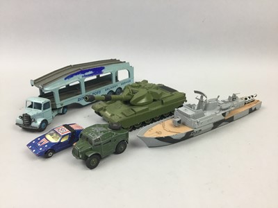 Lot 698 - A COLLECTION OF DINKY MODEL VEHICLES