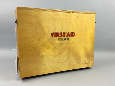 Lot 105 - A CIRCA 1960S FIRST AID BOX