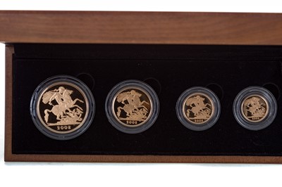 Lot 187 - THE ELIZABETH II 2008 SOVEREIGN FOUR COIN COLLECTION