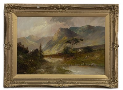 Lot 276 - AN UNTITLED OIL BY FRANCIS JAMIESON
