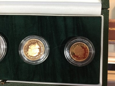 Lot 180 - THE ELIZABETH II 2006 GOLD PROOF FOUR COIN SOVEREIGN COLLECTION