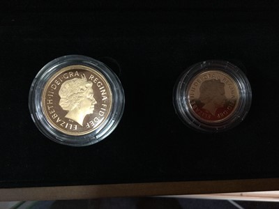 Lot 186 - THE  ELIZABETH II 2011 SOVEREIGN THREE COIN COLLECTION