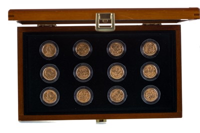 Lot 192 - THE IMPRESSIVE THREE MONARCHS GOLD SOVEREIGN COIN COLLECTION