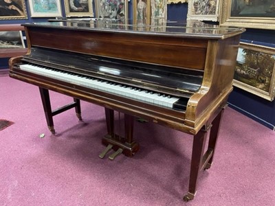 Lot 300A - AN EARLY 20TH CENTURY BOUDOIR GRAND PIANO