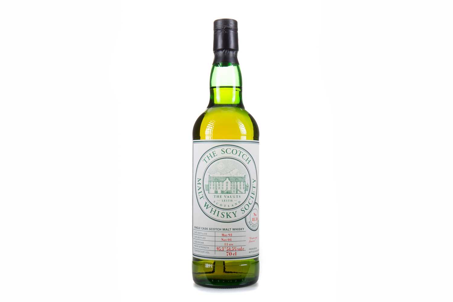 Lot 580 - SMWS 81.10 GLEN KEITH 1993 11 YEAR OLD