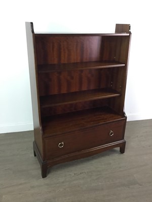 Lot 273 - A STAG OPEN BOOKCASE