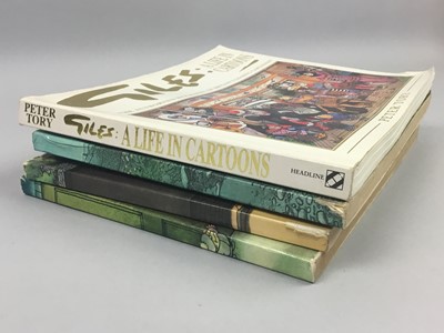 Lot 192 - A LARGE COLLECTION OF 'GILES' BOOKS