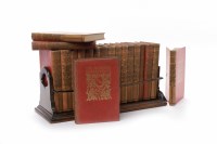 Lot 1257 - VICTORIAN WALNUT BOOK SLIDE the hinged sides...