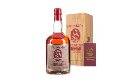Lot 298 - SPRINGBANK 25 YEAR OLD