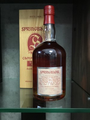 Lot 298 - SPRINGBANK 25 YEAR OLD