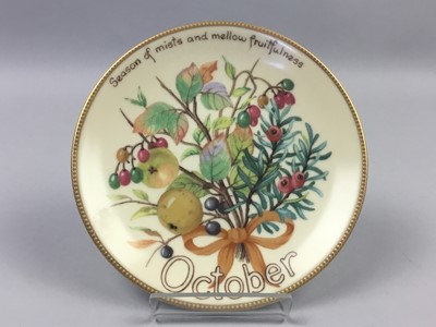 Lot 300 - A GROUP OF DAVENPORT CABINET PLATES
