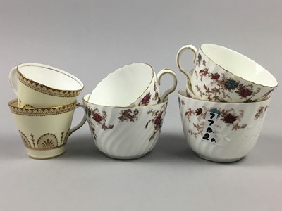 Lot 120 - A MINTON TEA SERVICE AND AN AYNSLEY COFFEE SERVICE