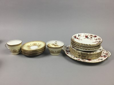 Lot 120 - A MINTON TEA SERVICE AND AN AYNSLEY COFFEE SERVICE