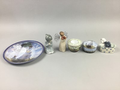 Lot 112 - A COLLECTION OF CERAMIC FIGURES