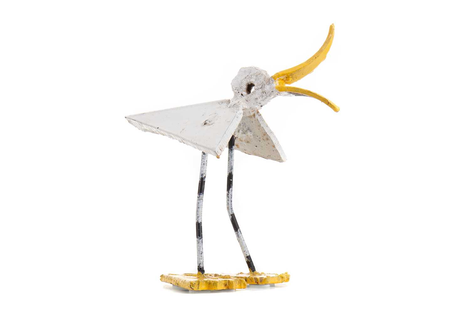 Lot 77 - SEAGULL, AN IRON SCULPTURE BY GEORGE WYLLIE
