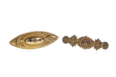Lot 543 - TWO VICTORIAN BROOCHES