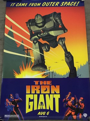 Lot 931 - IRON GIANT US THEATRICAL RELEASE FILM POSTER
