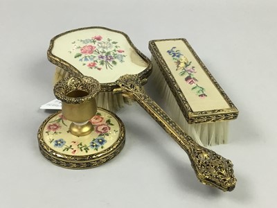 Lot 324 - A DRESSING TABLE SET