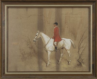 Lot 279 - A CRITICAL MOMENT, A WATERCOLOUR BY BASIL NIGHTINGALE
