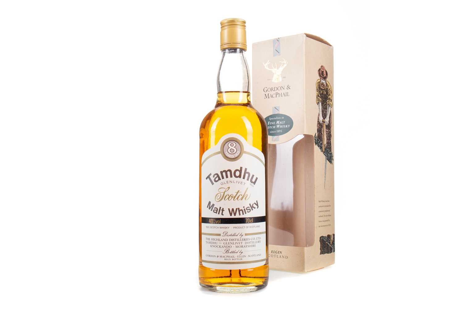 Lot 338 - TAMDHU 8 YEAR OLD GORDON & MACPHAIL