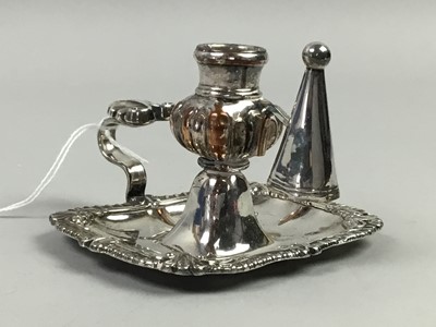 Lot 154 - A VICTORIAN SILVER CHRISTENING SET AND OTHER SILVER AND PLATED OBJECTS