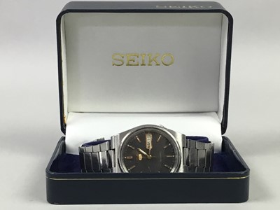 Lot 152 - A LOT OF TWO GENT'S SEIKO WATCHES