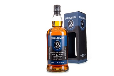 Lot 347 - SPRINGBANK 2002 17 YEAR OLD MADEIRA WOOD 75CL