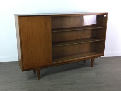 Lot 425 - A TEAK BOOKCASE