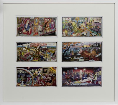 Lot 263 - THE VANITY OF SMALL DIFFERENCES, LITHOGRAPHS BY GRAYSON PERRY