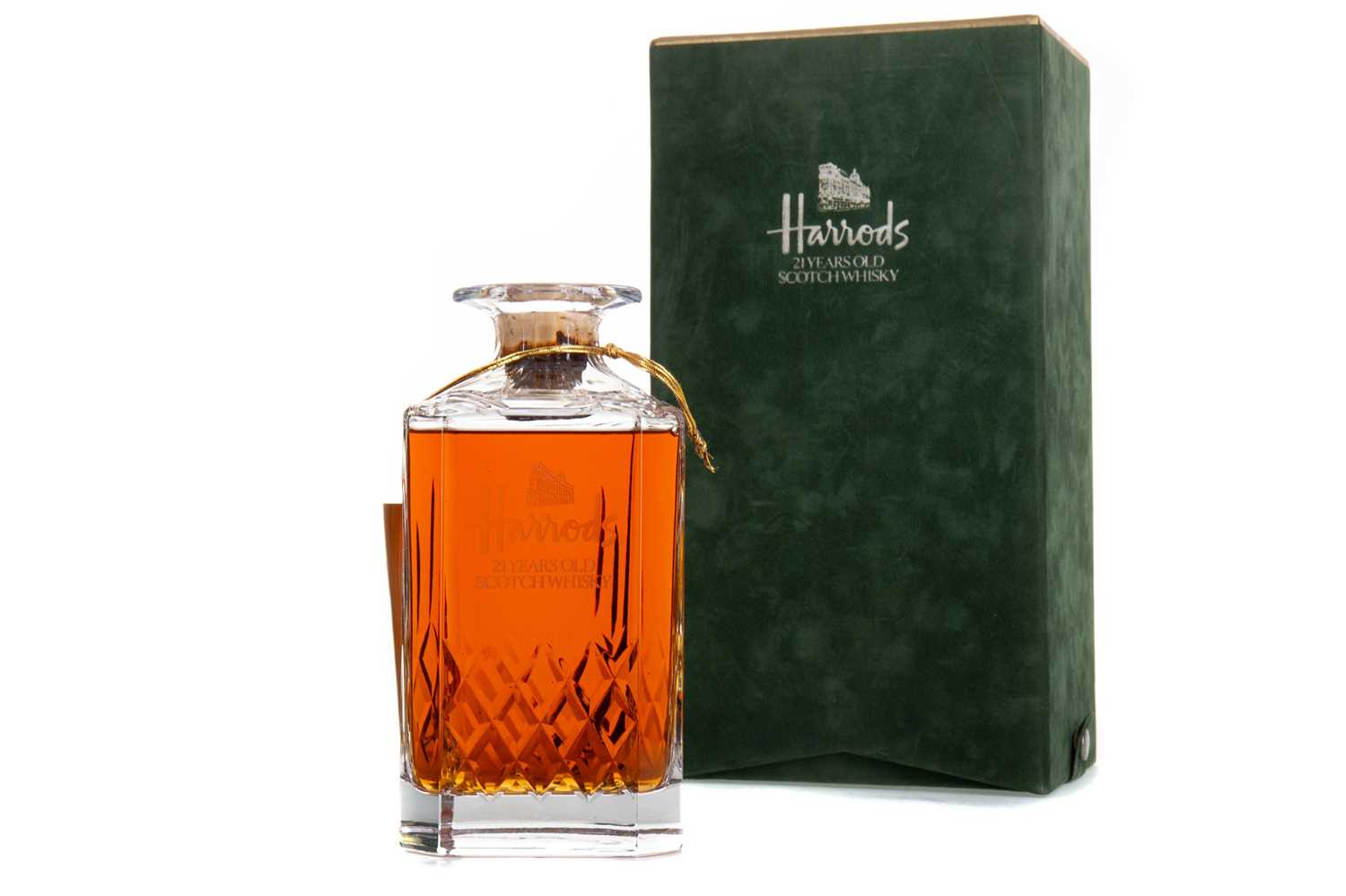 Lot 6 - WHYTE & MACKAY 21 YEAR OLD HARRODS DECANTER 75CL