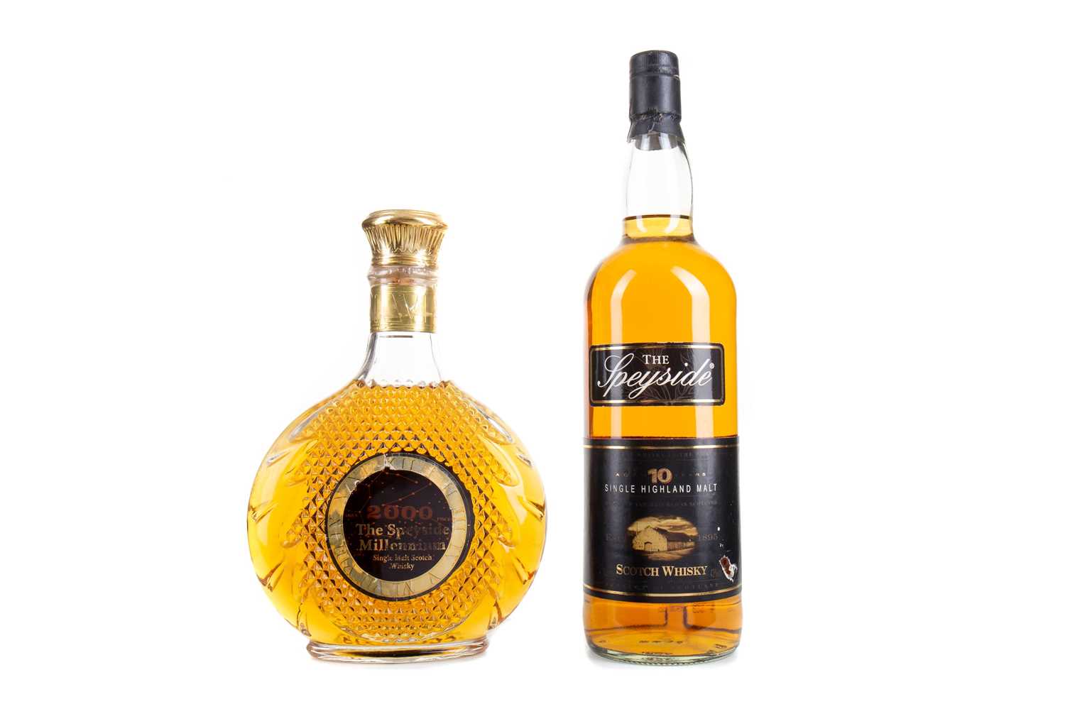Lot 4 - SPEYSIDE MILLENNIUM AND SPEYSIDE 10 YEAR OLD 1L