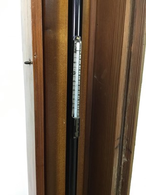 Lot 593 - AN EARLY 20TH CENTURY FORTIN-TYPE BAROMETER BY W. B. NICHOLSON LTD. OF GLASGOW