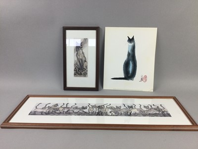 Lot 39 - A COLLECTION OF CAT MODELS AND OTHER ITEMS