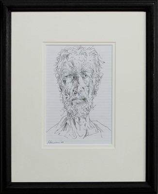 Lot 177 - AN UNTITLED SKETCH BY PETER HOWSON