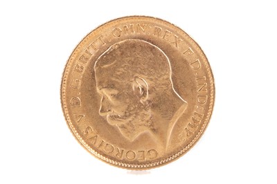 Lot 6 - A GOLD HALF SOVEREIGN DATED 1911