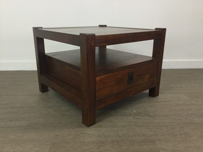 Lot 410A - A  MODERN TWO TIER OCCASIONAL TABLE