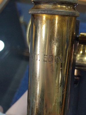 Lot 444 - A MICROSCOPE BY W. WATSON & SONS