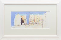 Lot 82 - MARTIN OATES, ANDERSON WASH DAY watercolour on...
