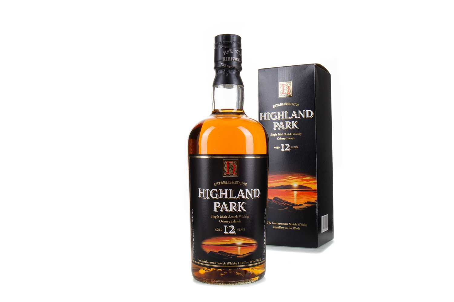 Lot 18 - HIGHLAND PARK 12 YEAR OLD