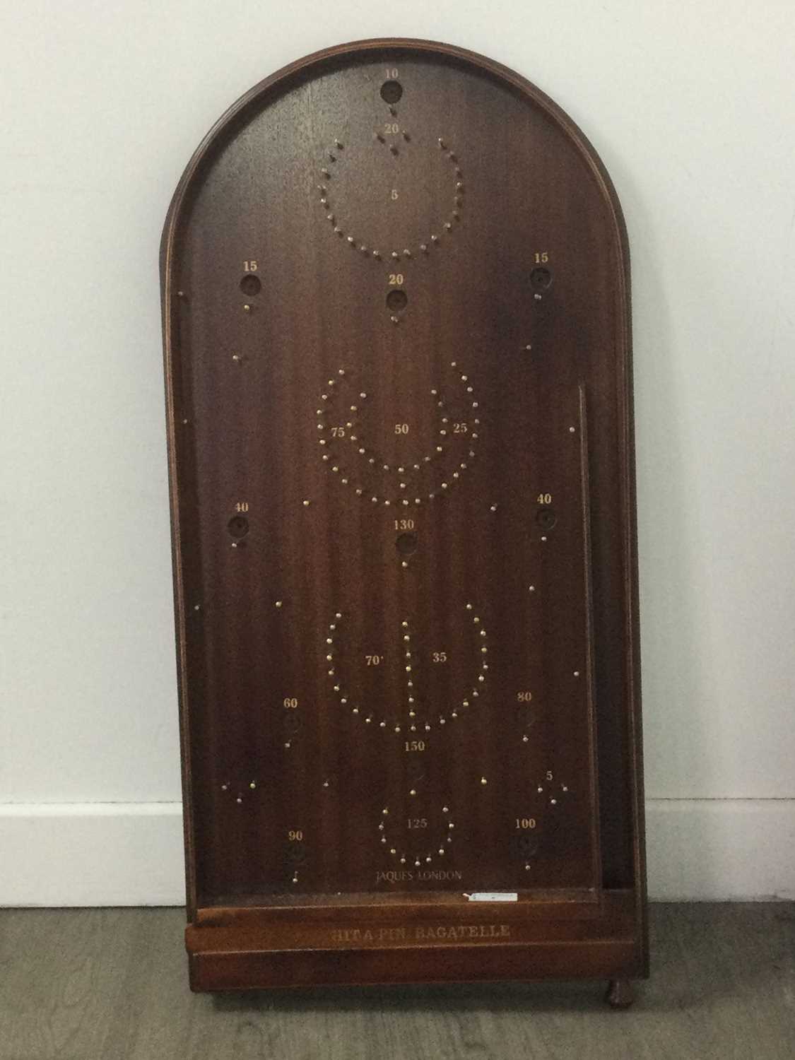 Lot 5 - A JAQUES 'HIT-A-PIN BAGATELLE' BOARD