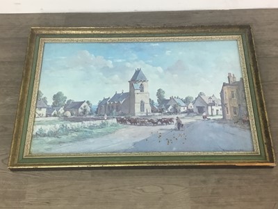Lot 182 - A WATERCOLOUR BY H. S. MERRETT AND OTHERS