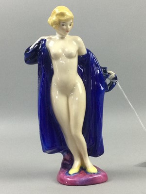 Lot 32 - A ROYAL DOULTON ARCHIVES FIGURE OF THE BATHER