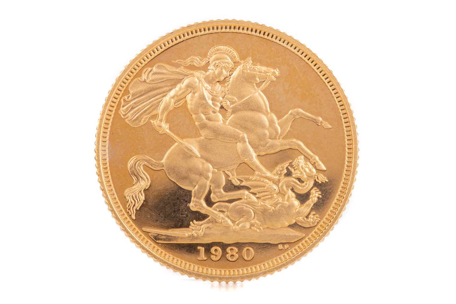 Lot 28 - AN ELIZABETH II GOLD SOVEREIGN DATED 1980
