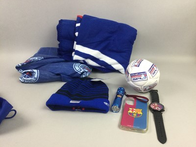 Lot 9 - A COLLECTION OF RANGERS F.C. ITEMS