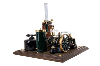Lot 971 - LIVE STEAM MODEL MILL ENGINE (CIRCA 1890)