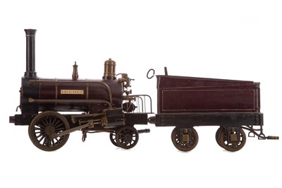 Lot 976 - A SCRATCH BUILT LIVE STEAM MODEL 'NORTHUMBRIAN' LOCOMOTIVE AND TENDER