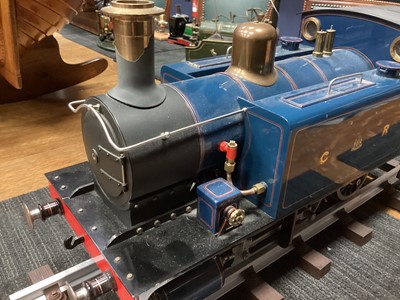 Lot 977 - A GOOD SCRATCH BUILT LIVE STEAM MODEL 0-6-0 TANK LOCOMOTIVE