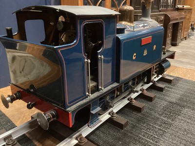 Lot 977 - A GOOD SCRATCH BUILT LIVE STEAM MODEL 0-6-0 TANK LOCOMOTIVE